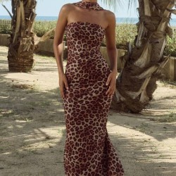 VESTIDO TUL ANIMAL PRINT