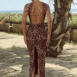 VESTIDO TUL ANIMAL PRINT