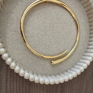 GARGANTILLA LÁGRIMA DORADA