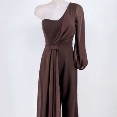 MONO GASA ASIMÉTRICO CHOCO