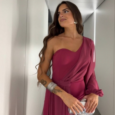 MONO GASA ASIMÉTRICO CEREZA