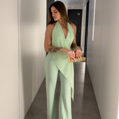 MONO GASA ESCOTE FLUÍDO MENTA