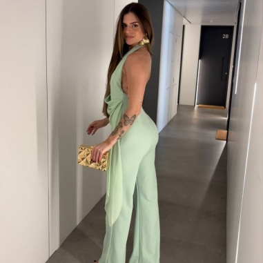 MONO GASA ESCOTE FLUÍDO MENTA