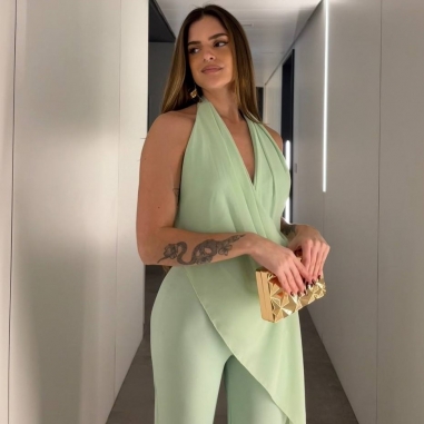 MONO GASA ESCOTE FLUÍDO MENTA