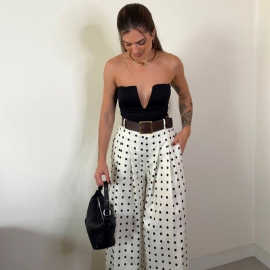 BOLSO TRENZADO NEGRO