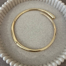 GARGANTILLA LÁGRIMA DORADA 2