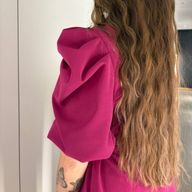 CONJUNTO TRAJE MANGA ABULLONADA...