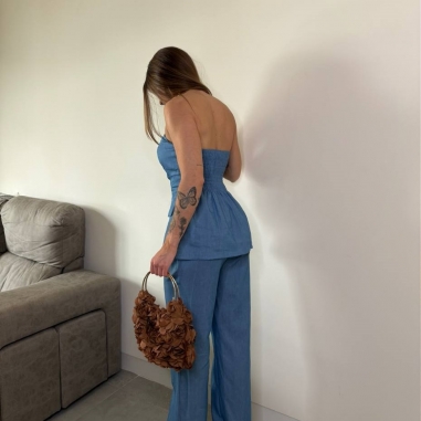 CONJUNTO DENIM ABOTONADO