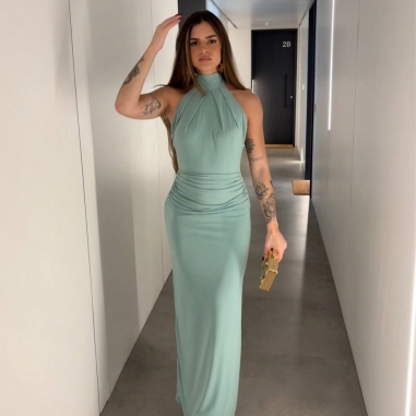 VESTIDO MATILDA MENTA
