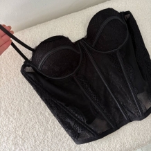 PREVENTA CORSET ENCAJE NEGRO 2