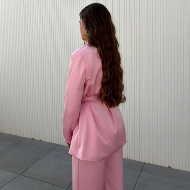 CONJUNTO TRAJE SATÉN ROSITA