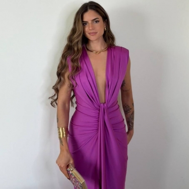 VESTIDO NUDO AMARENA