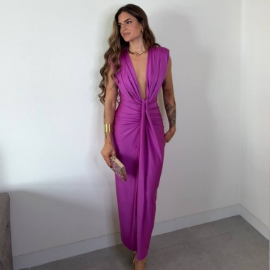 VESTIDO NUDO AMARENA