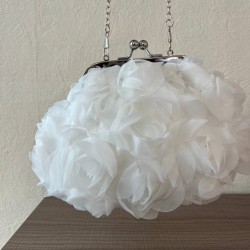 BOLSO PÉTALOS BLANCO 2