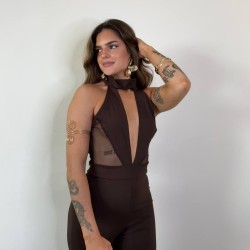 MONO TUL TRANSPARENCIAS CHOCO 2