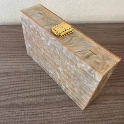 BOLSO EFECTO NÁCAR