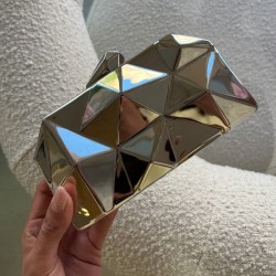 BOLSO ESPEJOS PLATA