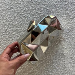 BOLSO ESPEJOS PLATA