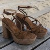 SANDALIA ESPARTO CHOCO