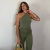 MONO MATILDA NUDO VERDE CAQUI