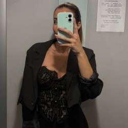 CORSET BOTONES NEGRO