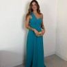VESTIDO IMPERIO TURQUESA