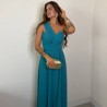 VESTIDO IMPERIO TURQUESA