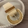 CINTURÓN RAFIA BEIGE