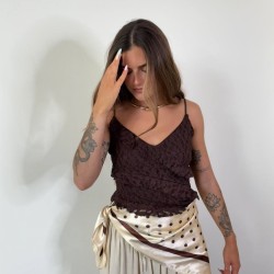 PANTALÓN BOMBACHO CREMA