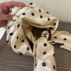 PAÑUELO LUNARES CHOCO 2