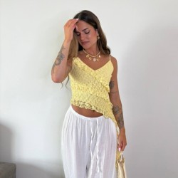 PANTALÓN BOMBACHO BLANCO 2