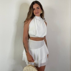 CONJUNTO GASA BLANCO