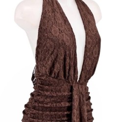 VESTIDO AURA CHOCO