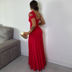 VESTIDO BELLA ROJO