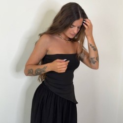 PANTALÓN BOMBACHO NEGRO