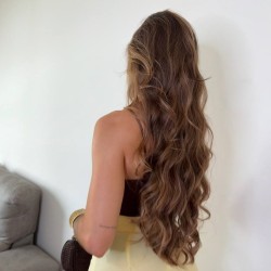 FALDA PANTALÓN CINTURÓN AMARILLA