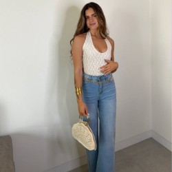 JEANS WIDE LEG CLARITO