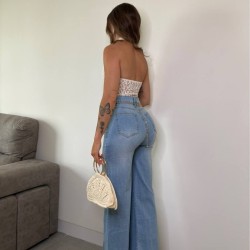 JEANS WIDE LEG CLARITO
