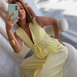 CONJUNTO NUDO AMARILLO MANTEQUILLA