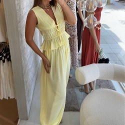 CONJUNTO NUDO AMARILLO MANTEQUILLA