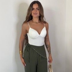 PANTALÓN PAÑUELO VERDE MILITAR