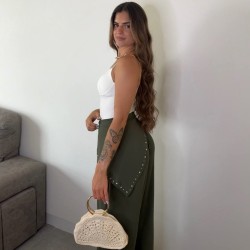 PANTALÓN PAÑUELO VERDE MILITAR