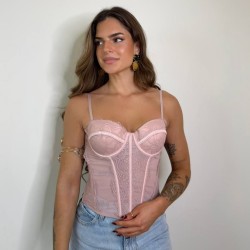 CORSET ENCAJE ROSITA