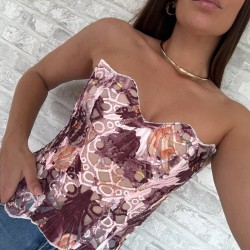 CORSET ENCAJE COLORES