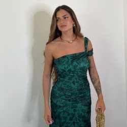 VESTIDO BELLA ESTAMPADO BOTELLA