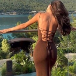 VESTIDO LUXURY CHOCO