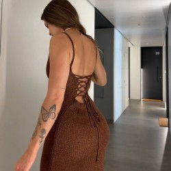VESTIDO LUXURY CHOCO