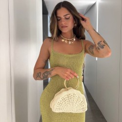VESTIDO LUXURY VERDE LIMA