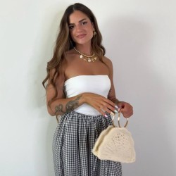 PANTALÓN VICHY CHOCO