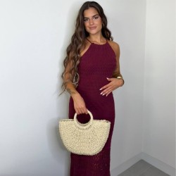 VESTIDO PUNTO VINO